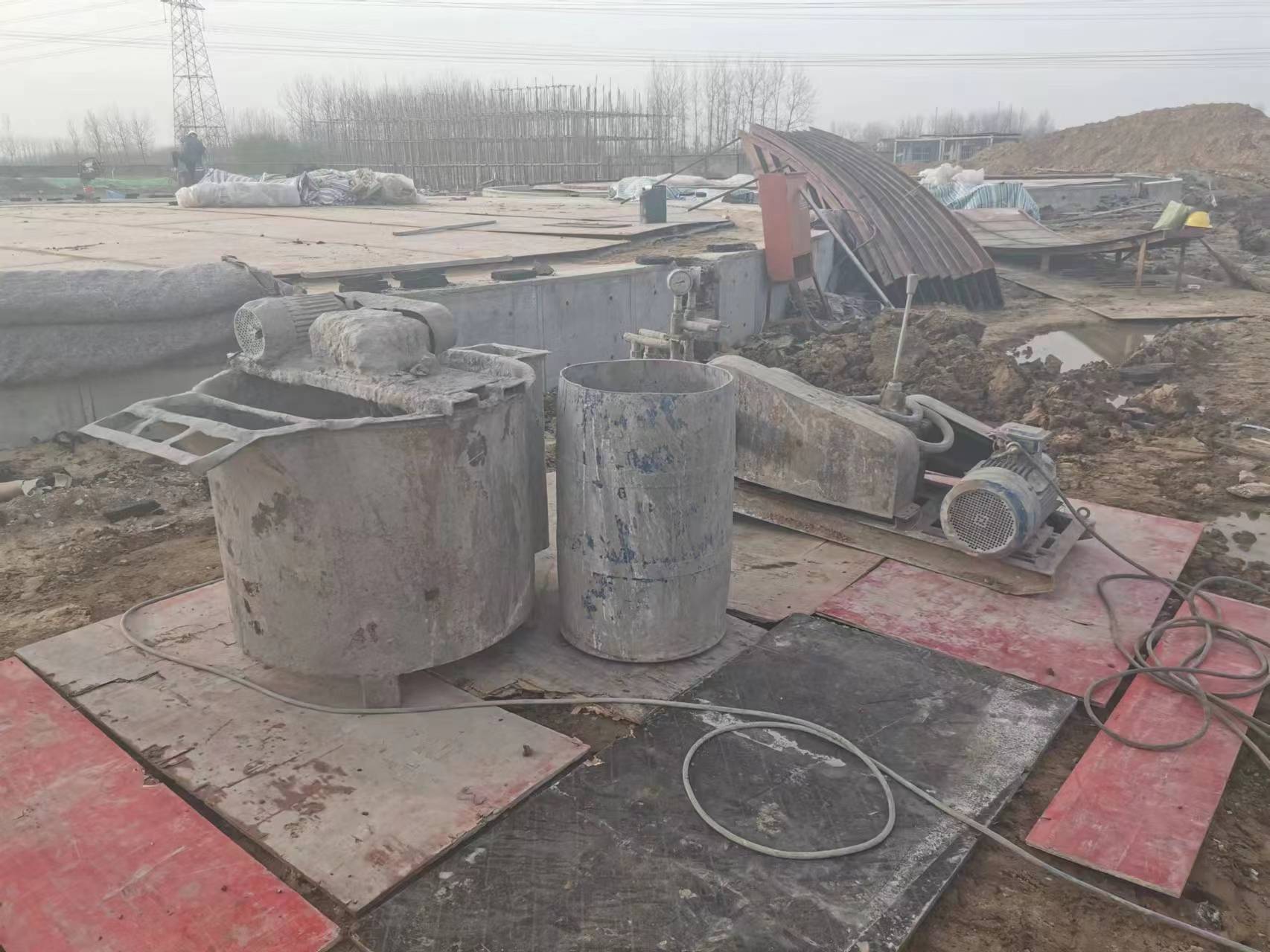 黄流镇回填土注浆